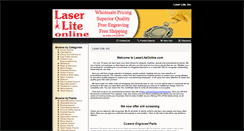Desktop Screenshot of laserliteonline.com